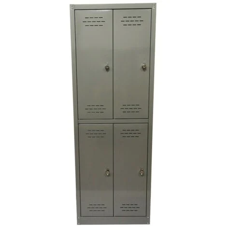 SPOGLIATOIO IN METALLO CON4 ANTE60 X 40 X H167 CM
