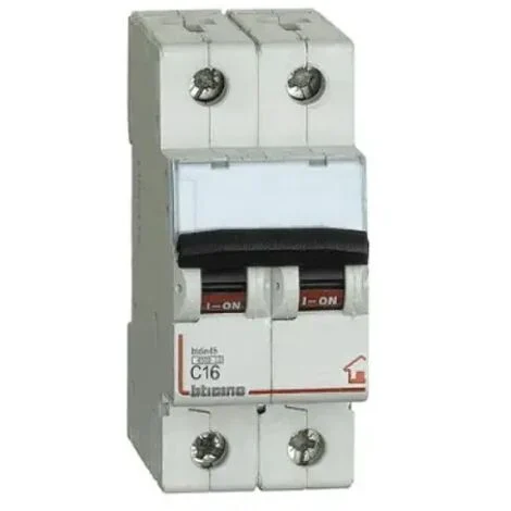 BTICINO FC820C32 - Interruttore magnetotermico modulare BTDIN-RS 2P - 4500 - C32 - curva C