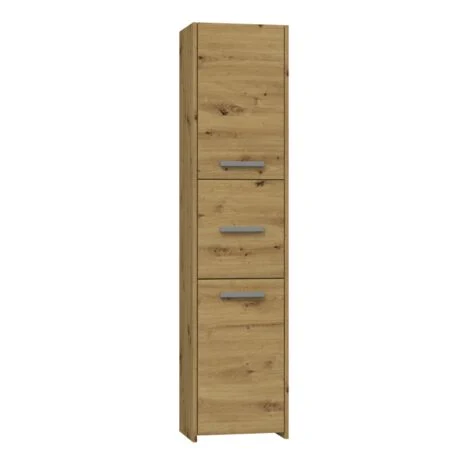 VERONA - Mobile da bagno - 170x40x30 cm - Mobile a colonna per bagno e wc - Effetto legno