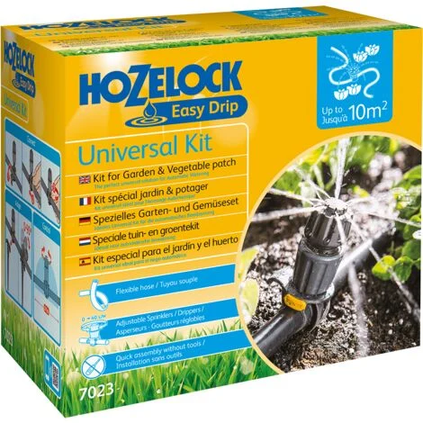 Hozelock Kit Di Irrigazione Completo Per Aree Fino A 10 Mq
