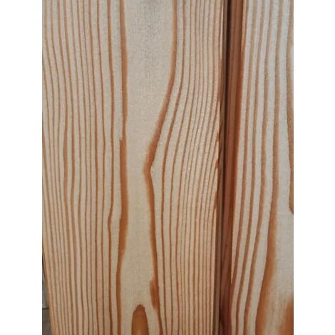 10 perline larice rustico spazzolato mm.13x120x2000 pari a netti mq.2.00