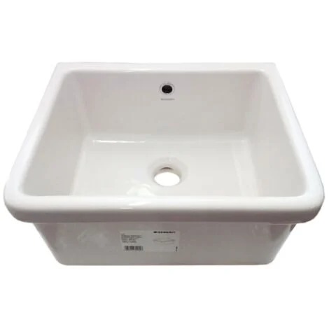 Lavatoio 60 cm bianco lucido - Geberit Publica Ruscello