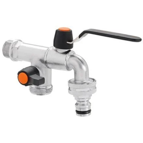 RUBINETTI C/DEVIAT.METAL JET 1/2"""-9625