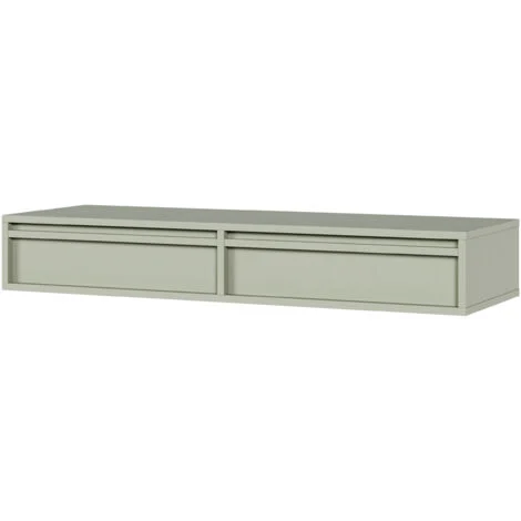 Selsey EVO - Toeletta - 110 cm - con cassetti - sospesa - salvia