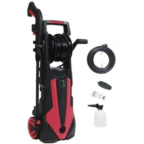 IDROPULITRICE 2500w 180BAR - CON AVVOLGITORE - YAMATO mod.ARDA