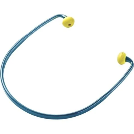 Cuffie auricolari con archetto ad arco inserti in poliuretano struttura polietilene