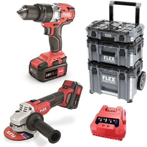 Bundle Flex PDCF5STACK 18V 5Ah