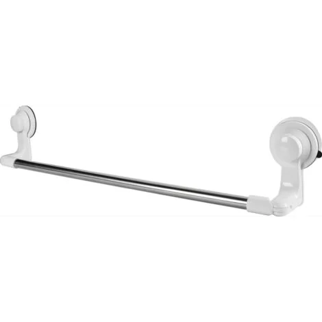 MAURY'S STRONG ASTA PORTA ASCIUGAMANI 58CM A VENTOSA PER BAGNO