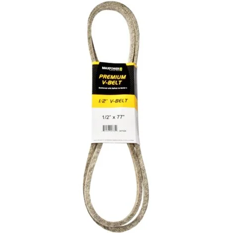 MAXPOWER Cinghie 347520, rinforzante in Kevlar, 1/2" x 77" - 4L770 - Lunghezza Esterna L(a) 1960 mm.