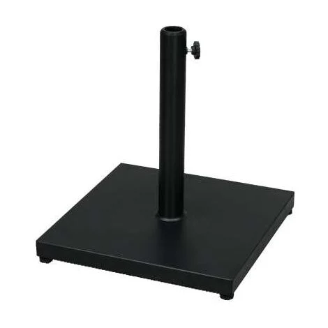 Domo Mea Base per Ombrellone - Cemento Nero - 45x45 cm