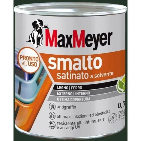 MaxMeyer Smalto a Solvente Satinato Abete R6009 0,750 l