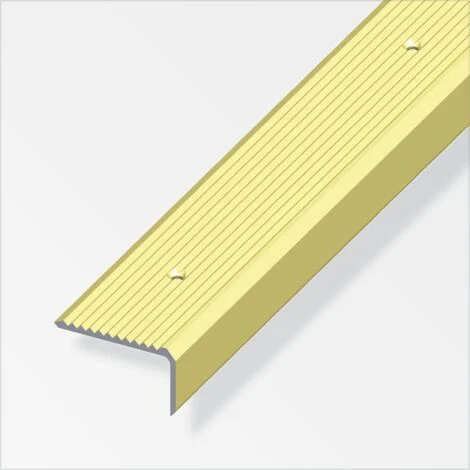 PROFILO PER SCALE 41X23 ALLUMINIO OTTONE 1 METRO