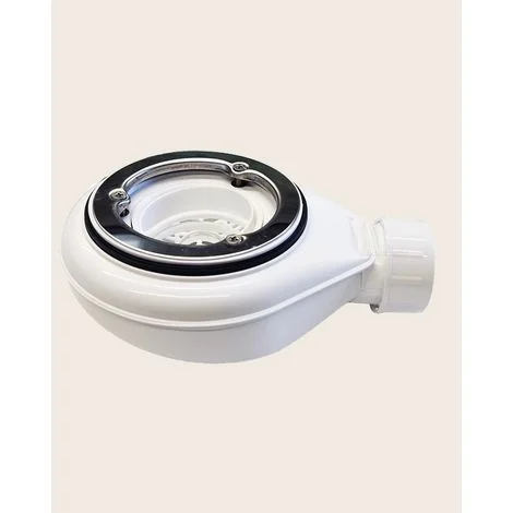 Piletta doccia 90 mm con sifone e filtro raccogli capelli