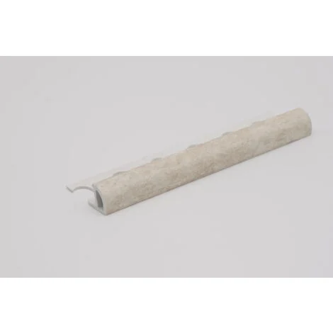 Profilo projolly marmo h 10 mm travertino chiarobarra da 2,7 ml
