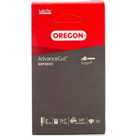 Catena motosega Oregon 90PX033E Passo: 3/8" Scartamento: 1.1 Maglie: 33 - AdvanceCut