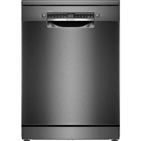 Bosch Serie 4 SMS4EMC06E Lavastoviglie da libera installazione 14 coperti Acciaio nero spazzolato anti-impronta Classe B. Posizionamento dell'apparecchio: Libera installazione, Dimensione: Dimensio...