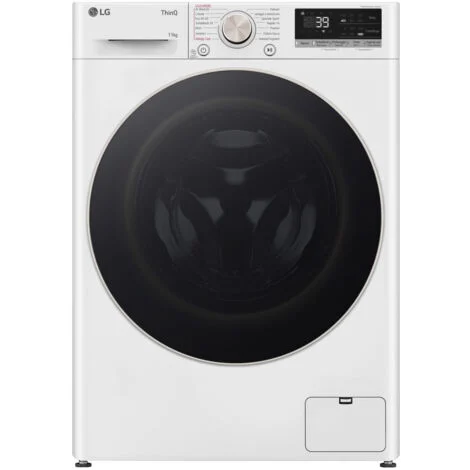 LG F4R7011TSWG Lavatrice 11kg AI DD Classe A 1400 giri TurboWash Vapore Bianco