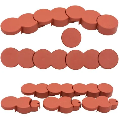 PRATO BORDO PALISADE 200CM 12PCS. HD 7095 TERRACOTTA