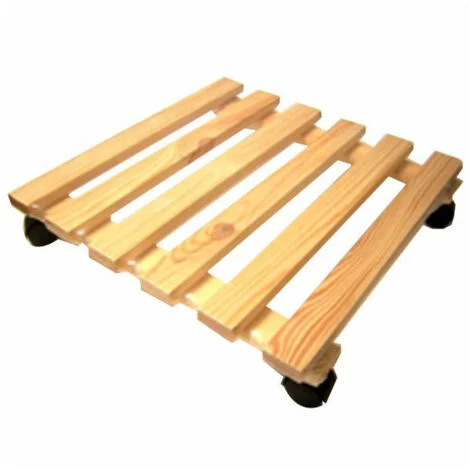 Spostavaso Ruote Quadro Legno 35X35