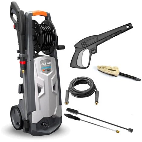 Idropulitrice KLS 1600 GOLD Extra 150 Bar con Pompa da 7,5 CV e Accessori Inclusi