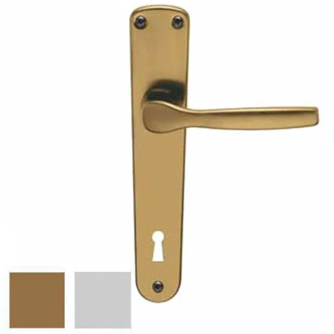 Maniglia Ginevra All Arg Placca 8X90 Brialma