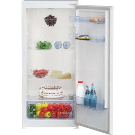 Beko BLSA210M4SN: Frigorifero da Incasso Monoporta, Statico, h 121.5 cm. Capacità netta frigorifero: 198 L, Classe climatica: SN-ST, Emissione acustica: 35 dB. Numero di ripiani frigor... - 7520220026
