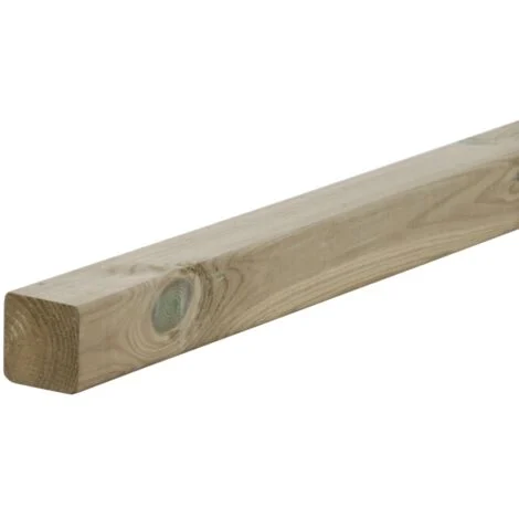 Pircher Palo in Pino Impregnato - Naturale - 45x45x2000 mm