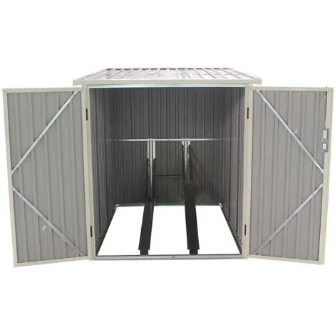 Box in Metallo per BiciclettaGardiun Veloc I (X2) 2,81 m² Esterni 198x142x157 cm