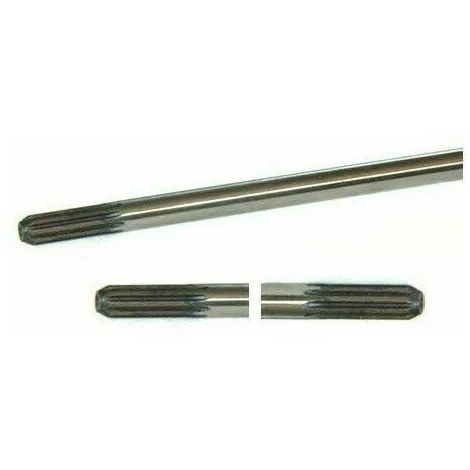 Asta Ricambio trasmissione per decespugliatore a 9 righe Cm. 76 mm. 8 - AM01B -