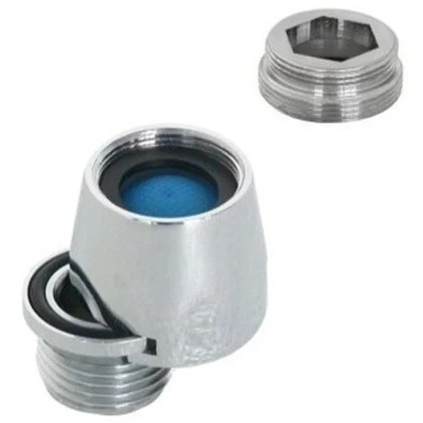 AERATORE CON RACCORDO A BAIONETTA E RIDUZIONE MM 24X1 IDROBLOK SRL