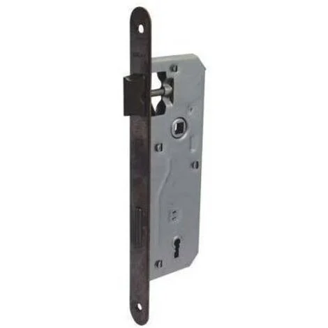 SERRATURA PATENT B.TONDO BRONZATO 040T BONAITI • I.MM 90 F.MM 22 E.MM 35