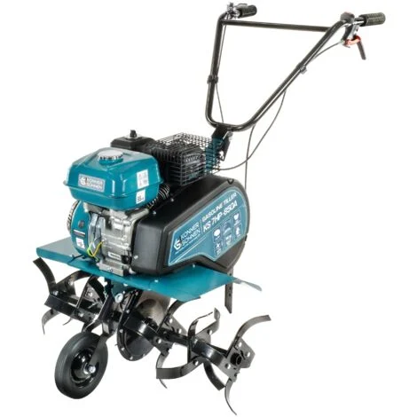 Könner & Söhnen Motozappa a Scoppio KS 7HP-850A, 7 HP, Larghezza di Lavoro fino a 850 mm, Motore a 4 Tempi, Potente, Ideale per Grandi Orti e Terreni Difficili