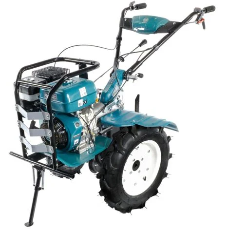 Könner & Söhnen Motozappa a Scoppio KS 9HP-1350BG-3/400, 9 HP, Larghezza di Lavoro fino a 1350 mm, Trasmissione a Ingranaggi, Potenza Professionale per Grandi Agricolture