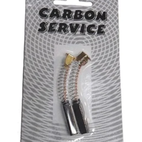 BLISTER 2PZ CARBONCINI 5 x 8 x 20/22,5 mm CON MOLLE PER MOTORE FOLLETTO VK117