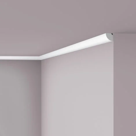 Cornice soffitto parete NMC QR NOMASTYL Noel Marquet modanatura tipo stucco design moderno bianco 2 m