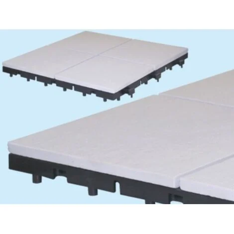 PAVIMENTO CLICK-CLACK 30X30/4 BIANCO