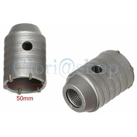 Fresa Carotatrice Tazza 50 Mm Frese Trapano Attacco Sds PlusMuro Cemento