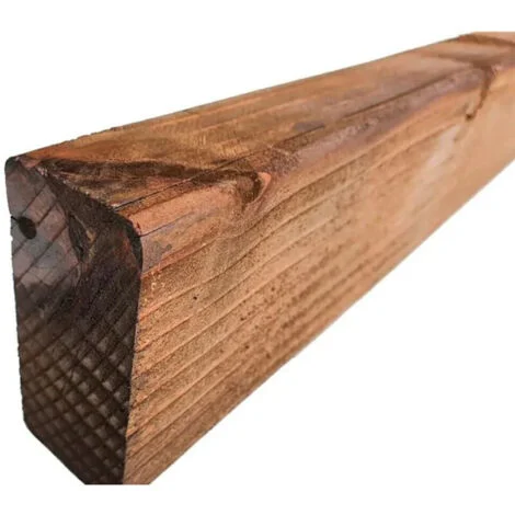 Traversina in legno trattato, per realizzare cordoli, composizioni decorative in giardini, delimitazione. Misure 22x12x250 cm