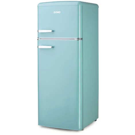 Frigorifero Doppia porta Retro Vintage Turchese Domo DO91705R