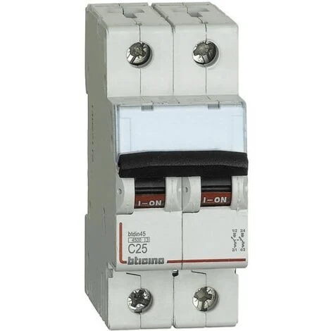BTICINO FA82C25 - BTDIN45 - Magnetot 2P curva C 25A 4,5KA