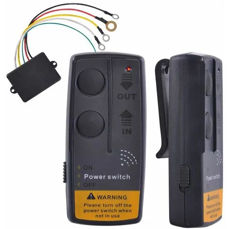Varan Motors - PN060 VERRICELLI TELECOMANDO SENZA FILI 12VOLT RICEVITORE TRAINO DI CONTROLLO VERRICELLO CAMION AUTO VEICOLO DI RECUPERO