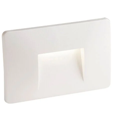 Segnapasso Led 3W da incasso per scatola 503 Bianco IP65 temperatura colore regolabile Novaline