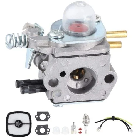 SJLERST Accessorio kit carburatore in alluminio per tagliasiepi per Echo HC1500 12520005962 per Zama C1U‑K51