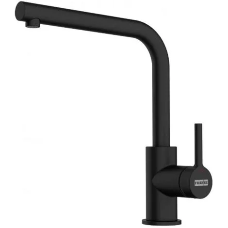 Franke LINA L. Tipo di beccuccio: Standard, Colore del prodotto: Nero, Materiale del rubinetto: Ottone. Altezza (max): 28,4 cm - 115.0693.393