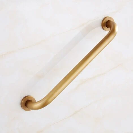 Maniglione da Bagno Ottone 50cm Maniglia di Sicurezza Vintage Bronzo Maniglia Ausiliaria per Vasca Doccia