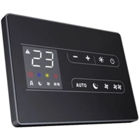 INNOVA - COMANDO A MURO SMART-TOUCH NEW NERO CON SENSORE UMIDITA' EEA649II