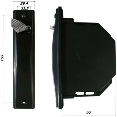 1PZ AVVOLGITORE SEMINCASSO COMPLETO Cintino mm. 20 mt. 5,5 (interasse fori mm.