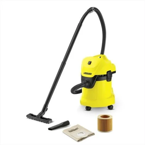 KARCHER Bidone Aspira Solidi E Liquidi17 Litri Giallo