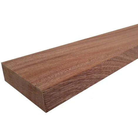 Listello legno massello di mogano piallato mm 20 x varie misure x 1550 listone