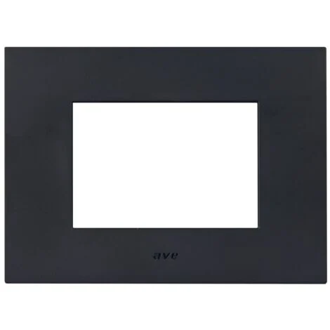 Placca 3 moduli easy smart sistema 44 Grigio Tekla AVE 44PSME3GTK